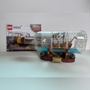 Lego Ideas Ship in a Bottle 21313